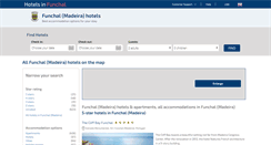 Desktop Screenshot of hotelsinfunchal.com