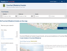 Tablet Screenshot of hotelsinfunchal.com